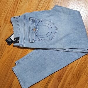 True Religion Mens Geno Flap Jeans